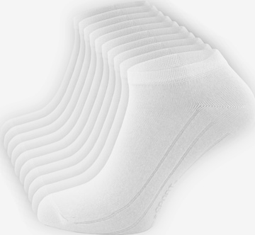 Cotton Prime - Meias de desporto em branco: frente