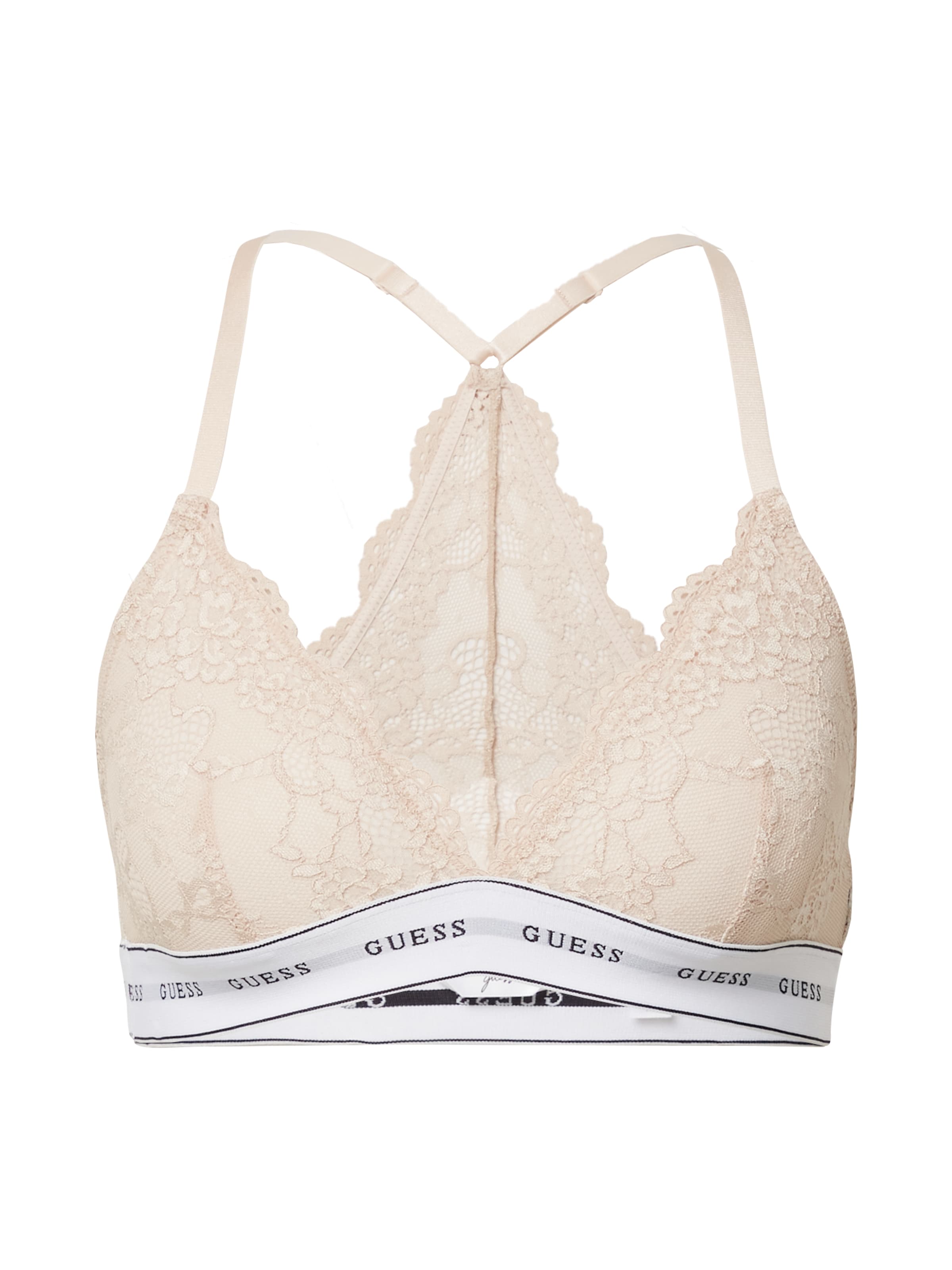 GUESS Triangle Bra 'Belle' in Beige: front