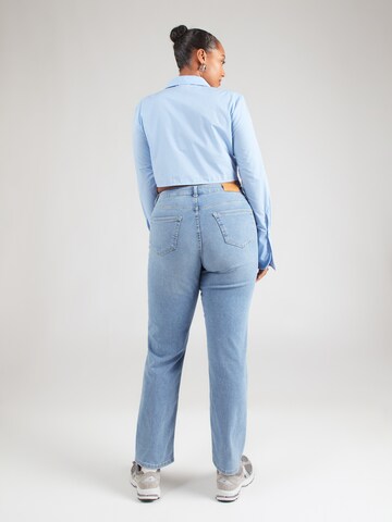 ONLY Carmakoma Regular Farkut 'CARWilly' värissä sininen