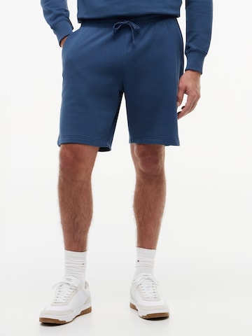 TOMMY HILFIGER Regular Pants 'ESSENTIAL' in Blue: front