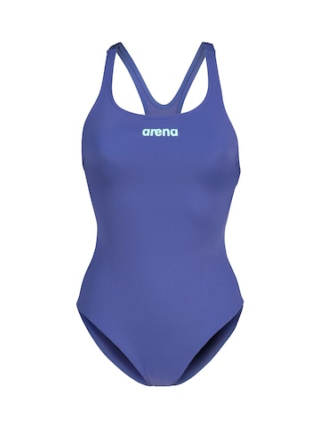 ARENA Swimsuit 'Team Pro Solid' in Blue: front