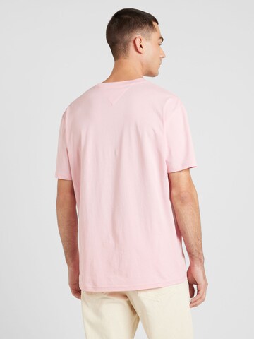 Maglietta di Tommy Jeans in rosa