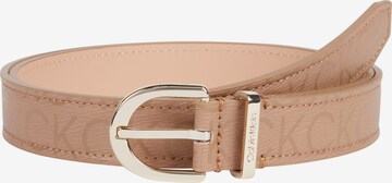 Calvin Klein Riem in Bruin: voorkant