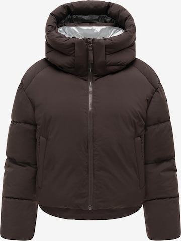 MARIKOO Winterjacke 'Zilvaa 16' in Braun: Vorderseite