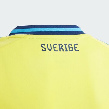 ADIDAS PERFORMANCE - Camiseta funcional 'Sweden 24 Home' en amarillo