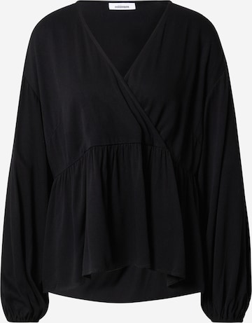 minimum Bluse 'LILASA' in Schwarz: predná strana