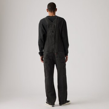 LEVI'S ® Szabványos Kantáros farmer 'Loose Overalls' - fekete