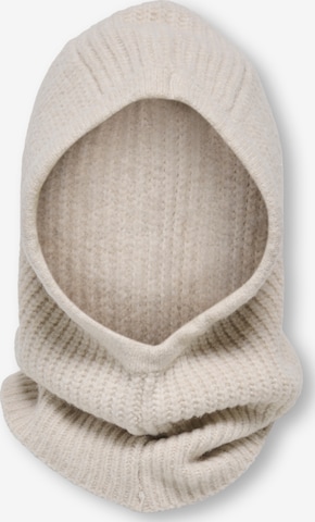 Bonnet 'KOGSWEA' ONLY GIRLS en beige : devant