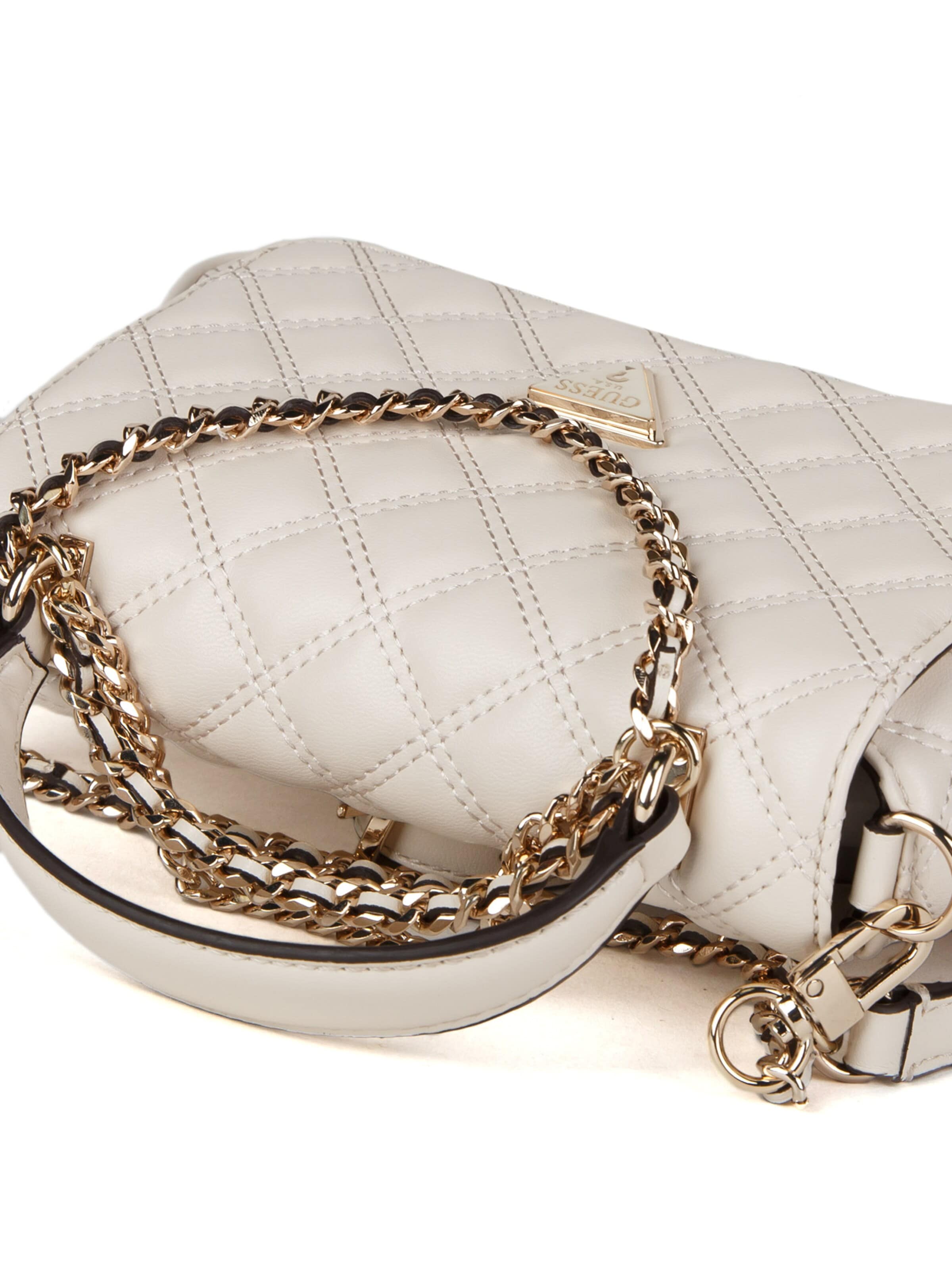 GUESS Handtasche 'Giully'‌‌‌‌‌‌ in Weiß