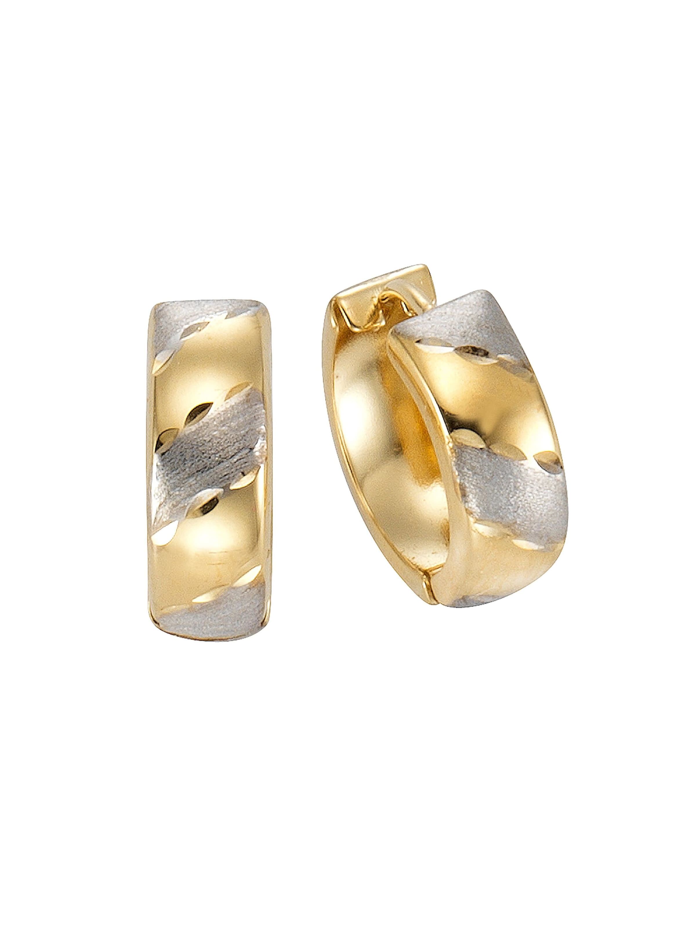 Fascination by Ellen K. Earrings in Yellow: front