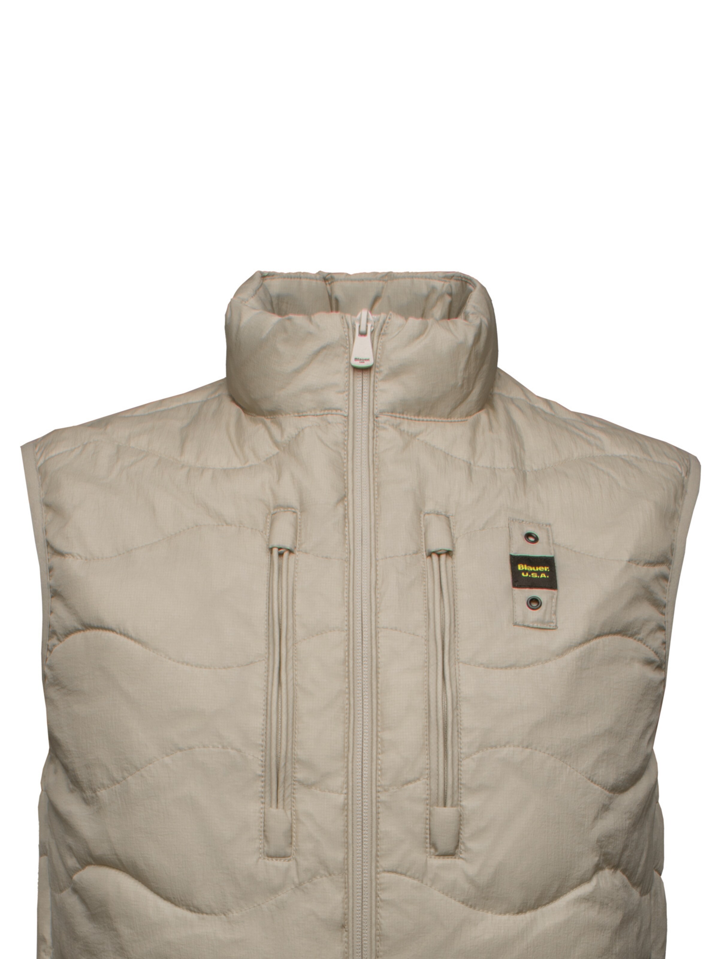 Gilet 'Vincent' Blauer.USA en beige