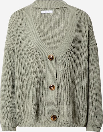 Hailys Knit Cardigan 'Kim' in Green: front