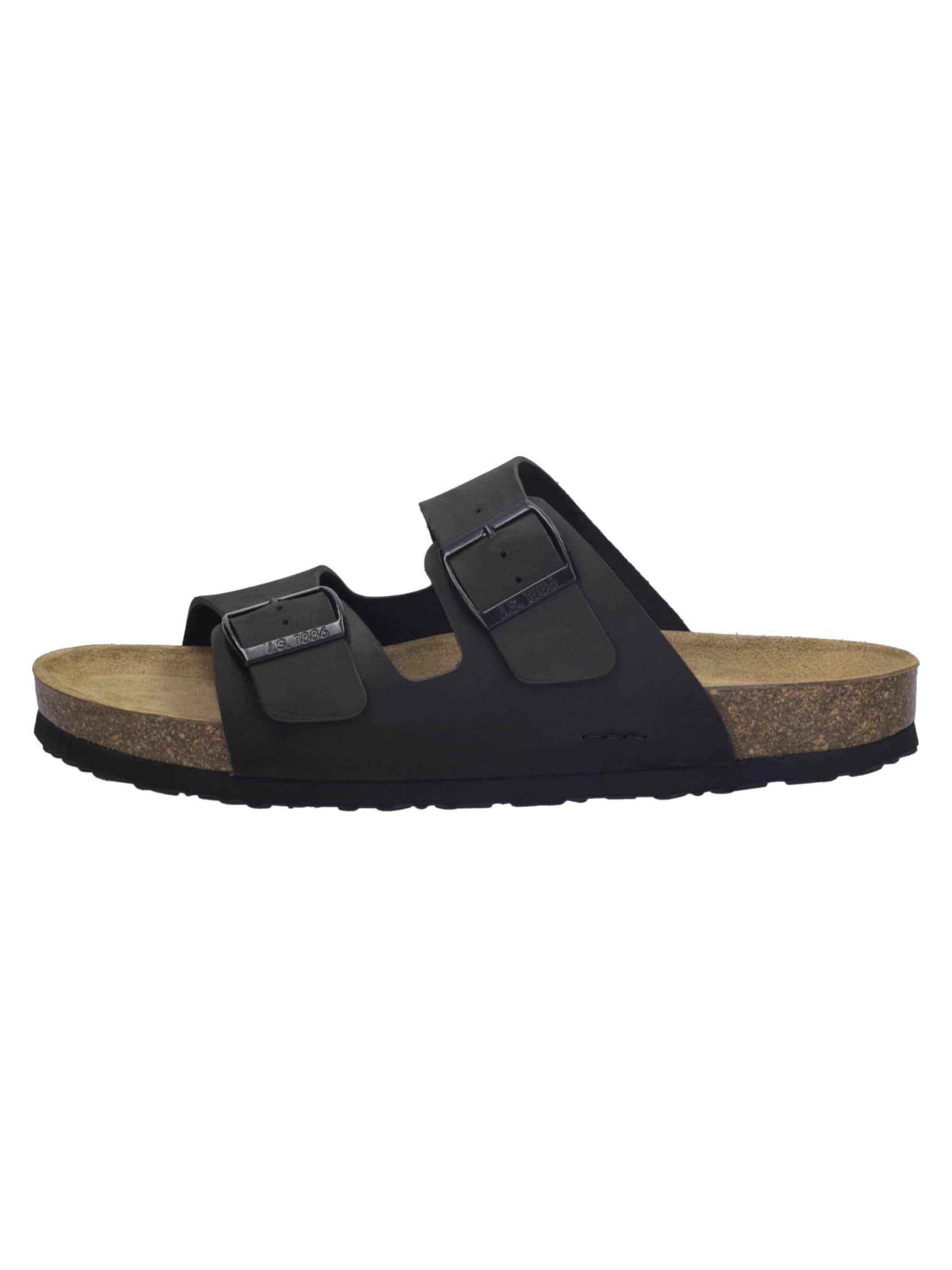 JOSEF SEIBEL Pantolette 'Josef 01'‌‌‌‌‌‌‌‌ in Schwarz: Vorderseite