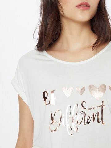 Tricou 'Cathlin' de la ABOUT YOU pe alb