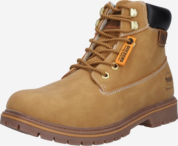 Dockers by Gerli Veterboots in Bruin: voorkant