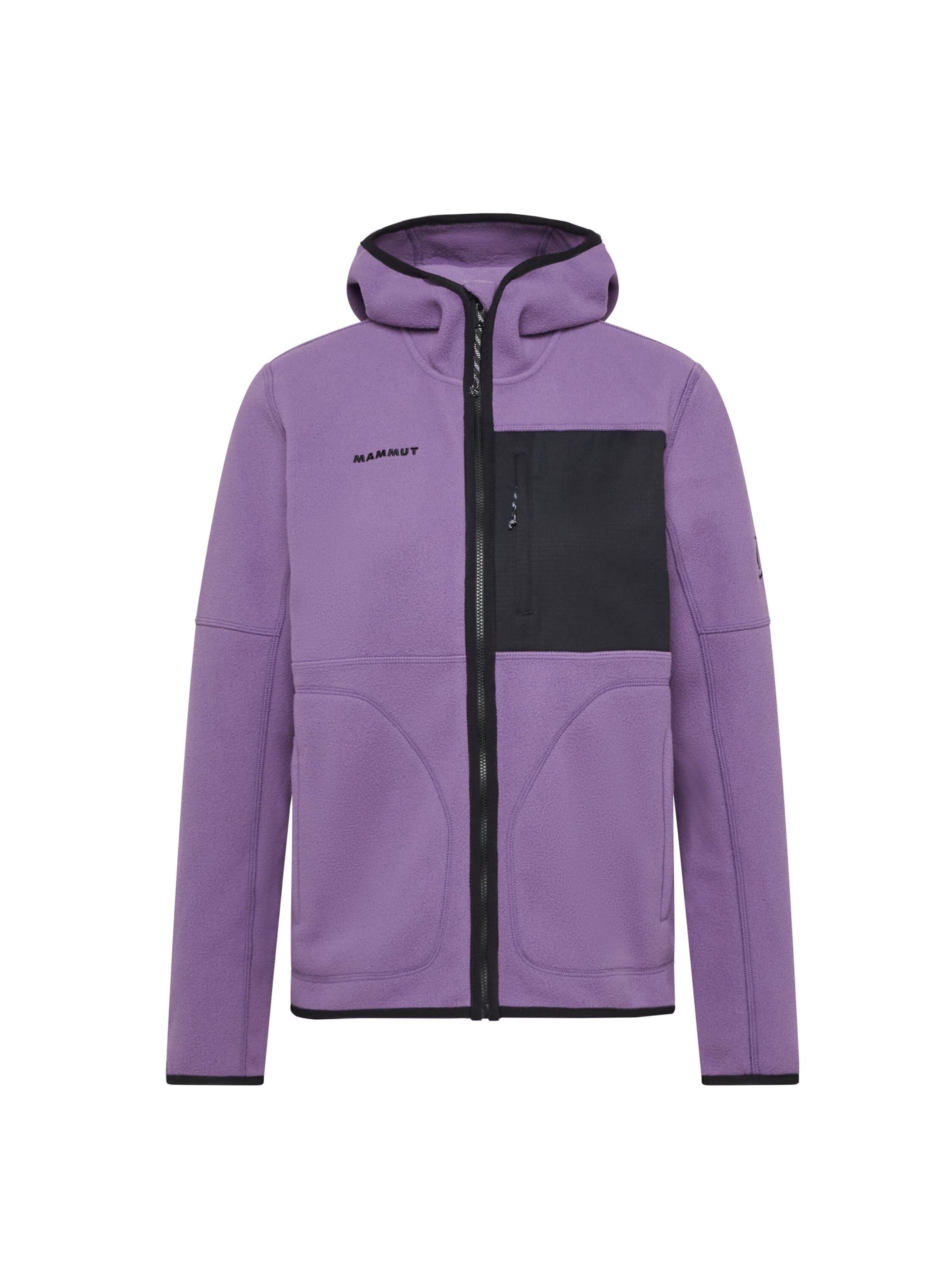 MAMMUT Fleecejacke  ‘Tamaro ' in Lila: Vorderseite