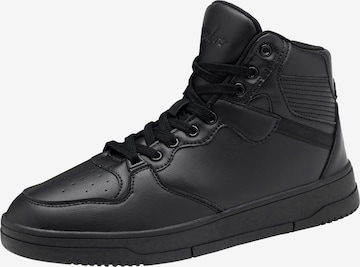 Ombre Sneakers hoog 'Fosh-0139' in Zwart: voorkant