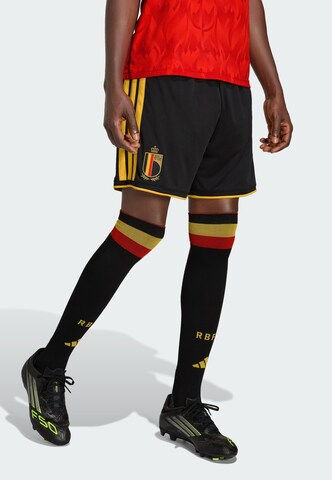 ADIDAS PERFORMANCE - regular Pantalón deportivo 'Belgium 26 Home' en negro