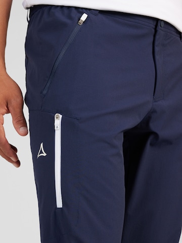 Schöffel Regularen Outdoor hlače 'Hochfilzen' | modra barva