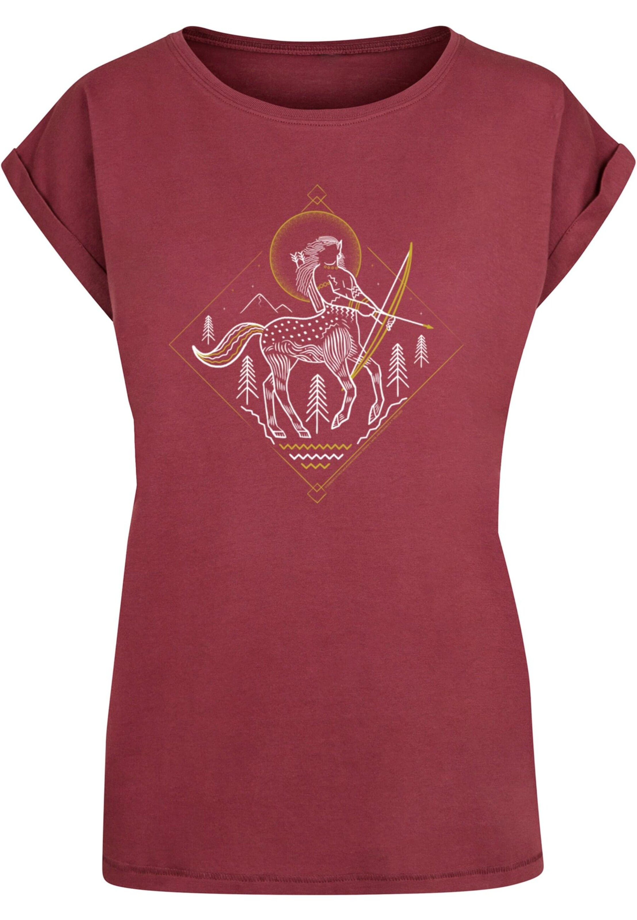 T-shirt 'Harry Potter - Centaur Line Art' ABSOLUTE CULT en rouge : devant