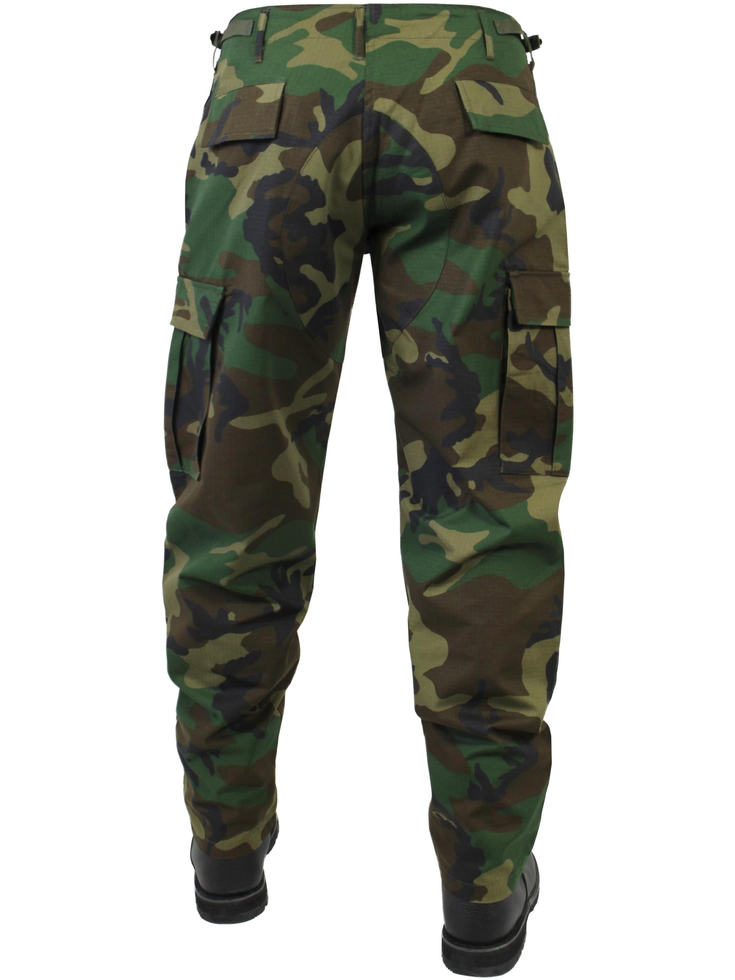 normani Tapered Cargobroek ' Terrain ' in Groen