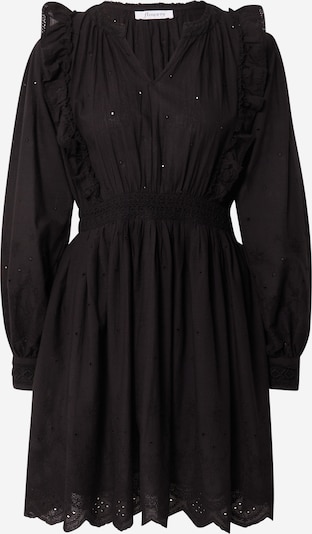 Rochie Flowers for Friends pe negru, Vizualizare produs