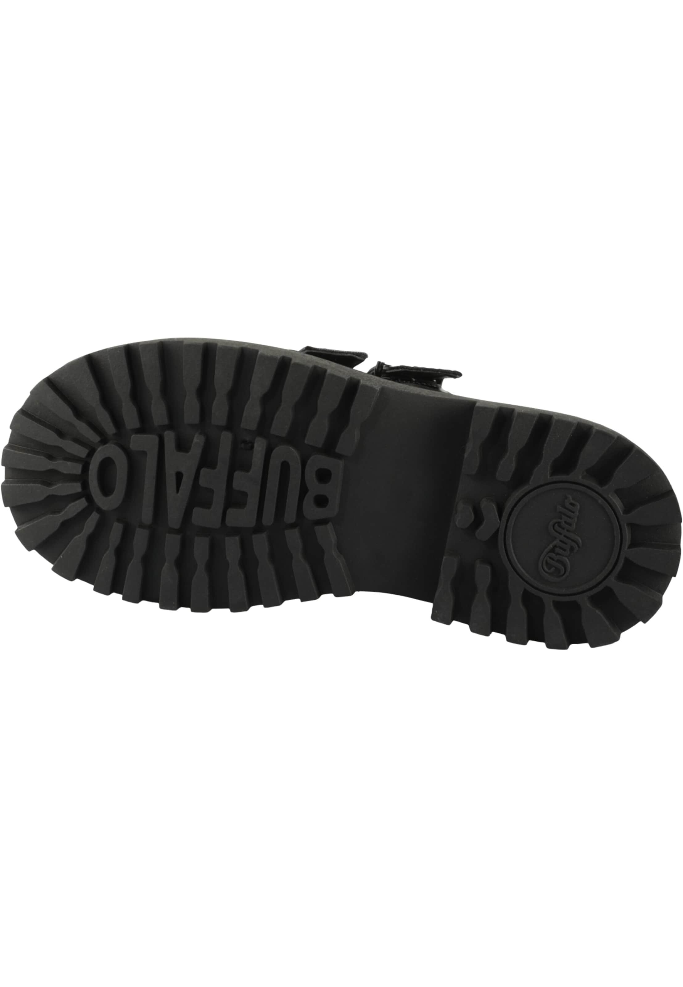 BUFFALO Slipper, värv must