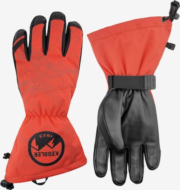 KESSLER Fingerhandschuhe in Rot: Vorderseite