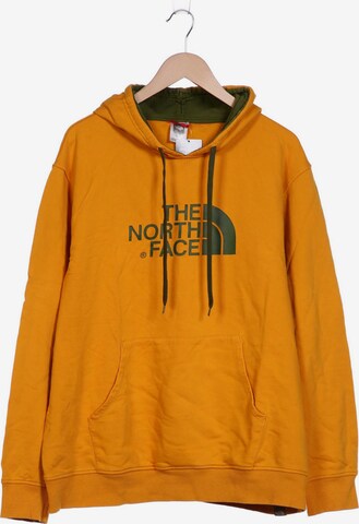 THE NORTH FACE Sweatshirt & Zip-Up Hoodie in XXL in Orange: front