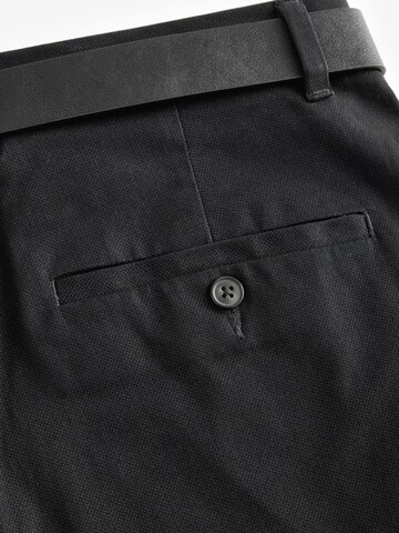 Next - Slimfit Pantalón chino en negro