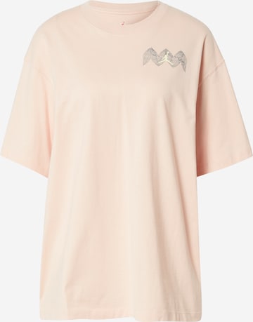 Jordan Oversized tričko – oranžová: přední strana