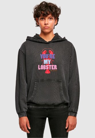 ABSOLUTE CULT Sweatshirt 'Friends - My Lobster' in Schwarz: predná strana