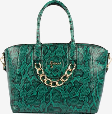 faina Handbag in Green: front