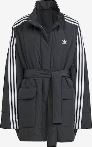 ADIDAS ORIGINALS - Chaqueta de entretiempo 'Adilenium' en negro: frente