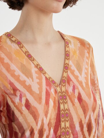 Ana Alcazar Jurk 'Zibola' in Oranje