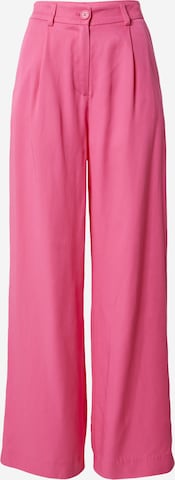 Monki Plissert bukse i rosa: forside