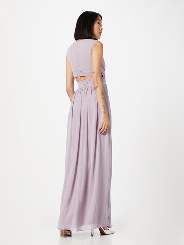 Robe de soirée SWING en violet