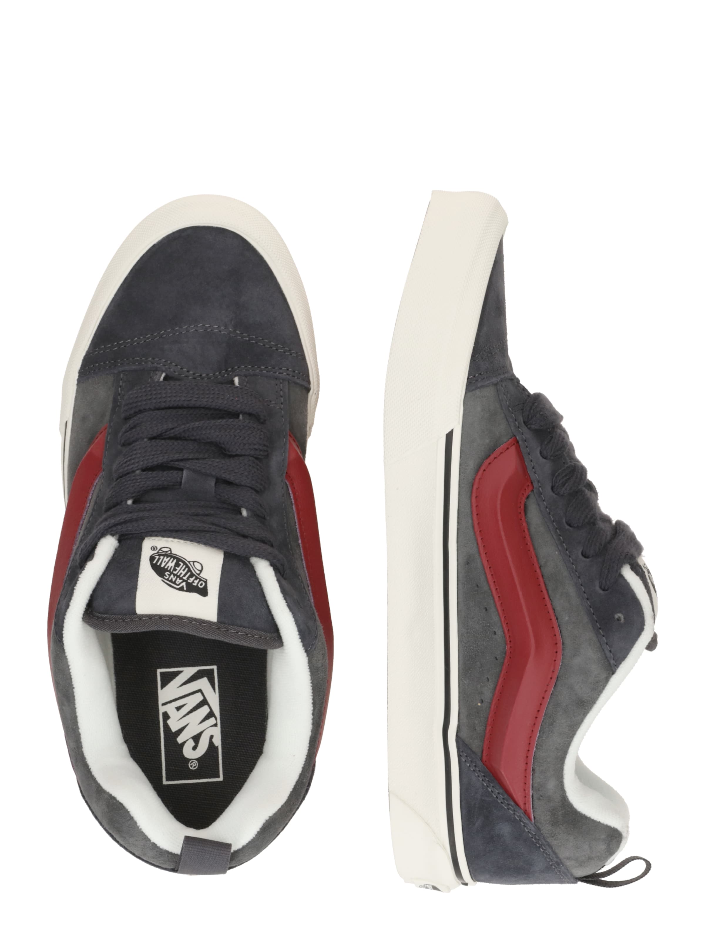 VANS Sneakers 'Knu Skool' in Grey: side