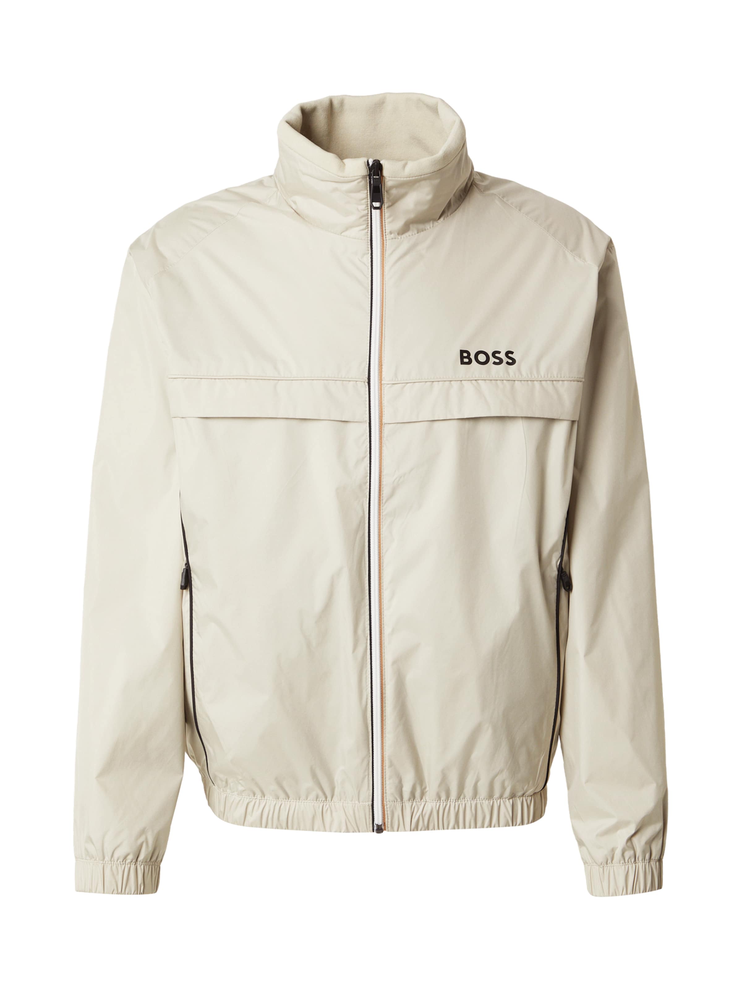 BOSS Övergångsjacka i beige: framsida