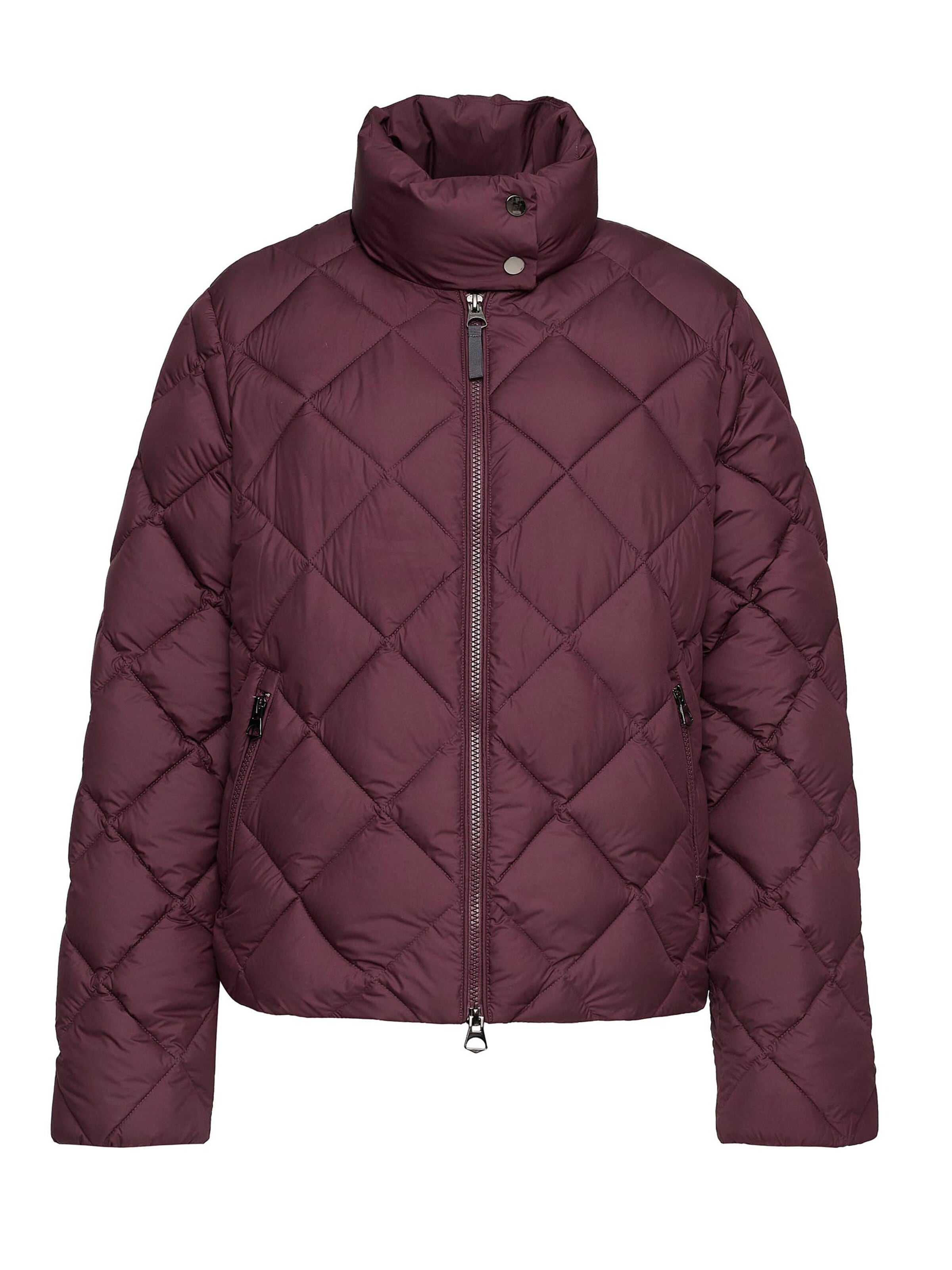 MANISA Between-Season Jacket 'Steppjacke' in Purple: front