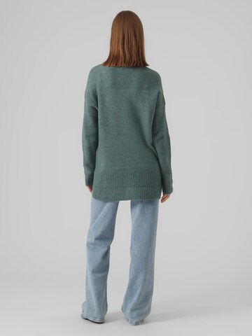 VERO MODA Pullover 'LEFILE' in Grün