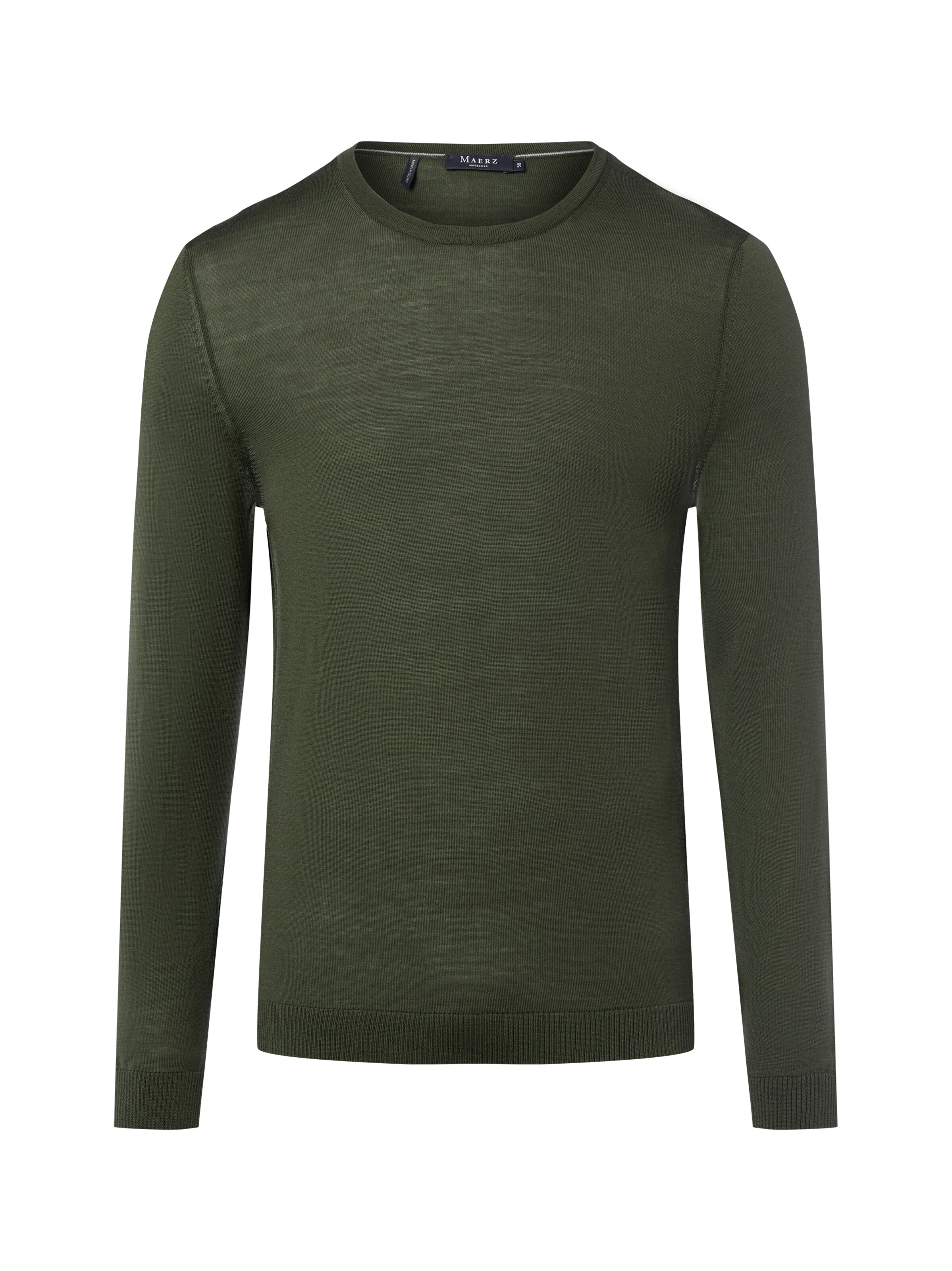 MAERZ Muenchen Sweater in Green: front