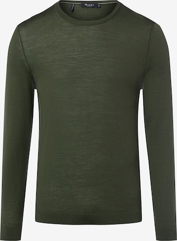 MAERZ Muenchen Trui in Groen: voorkant