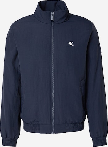 Giacca di mezza stagione 'Harrington' di Calvin Klein Jeans in blu: frontale