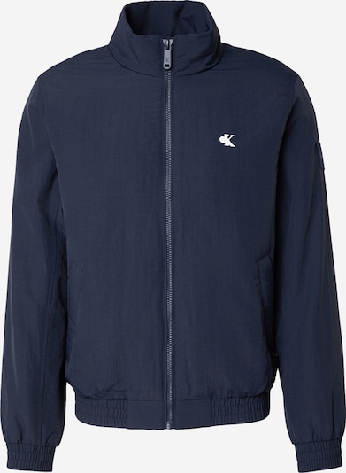 XS dydžio Demisezoninė striukė 'Harrington' iš Calvin Klein Jeans, spalva – tamsiai mėlyna jūros spalva, Prekių apžvalga