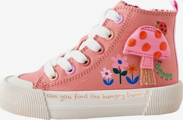 Next Кроссовки в Ярко-розовый: спереди