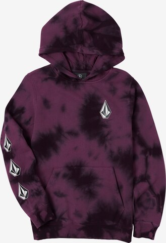 Volcom Sweatshirt in Purple: front