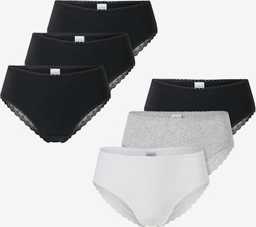 Slip ' Modern Multipacks ' SCHIESSER en gris : devant
