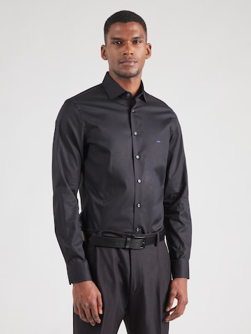 Michael Kors Slim fit Ing - fekete: elől