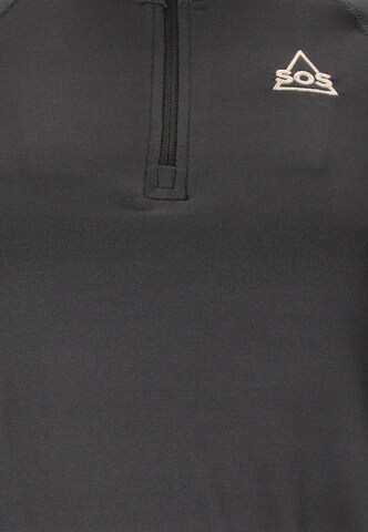 SOS Langarmshirt 'Jasna' in Grau